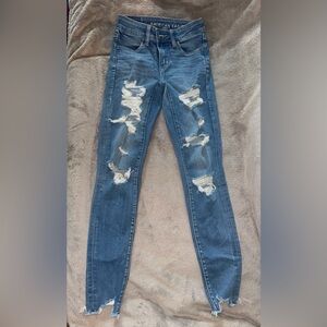 American Eagle Next Level Stretch distressed size 00 Regular